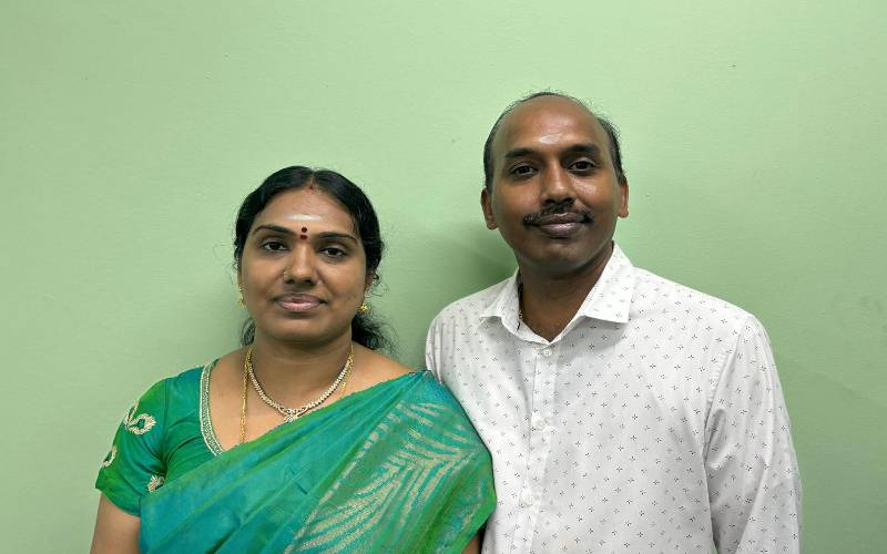 M Saravanan & Visalakshi